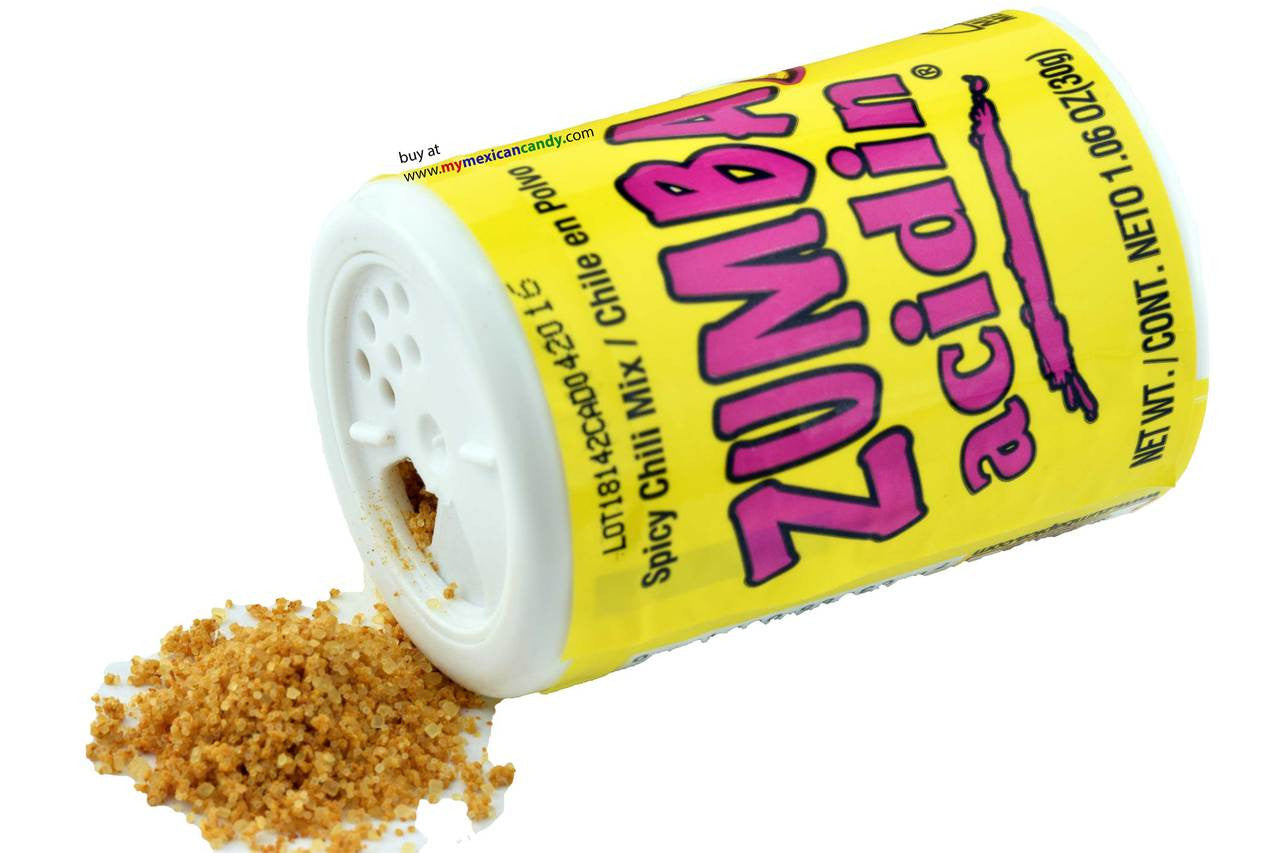 Zumba Acidin 10ct – tangy and sour Mexican candy