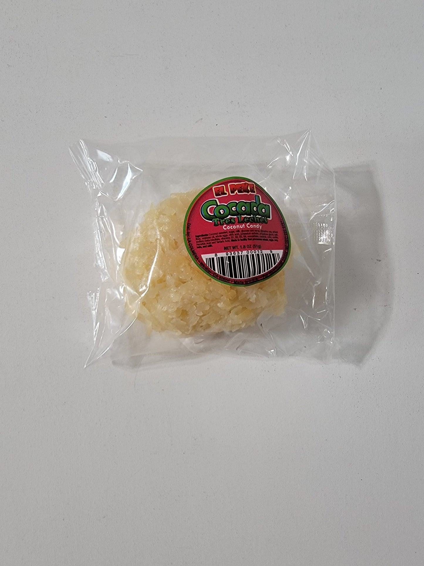 Cocada 1ct – traditional Mexican coconut candy