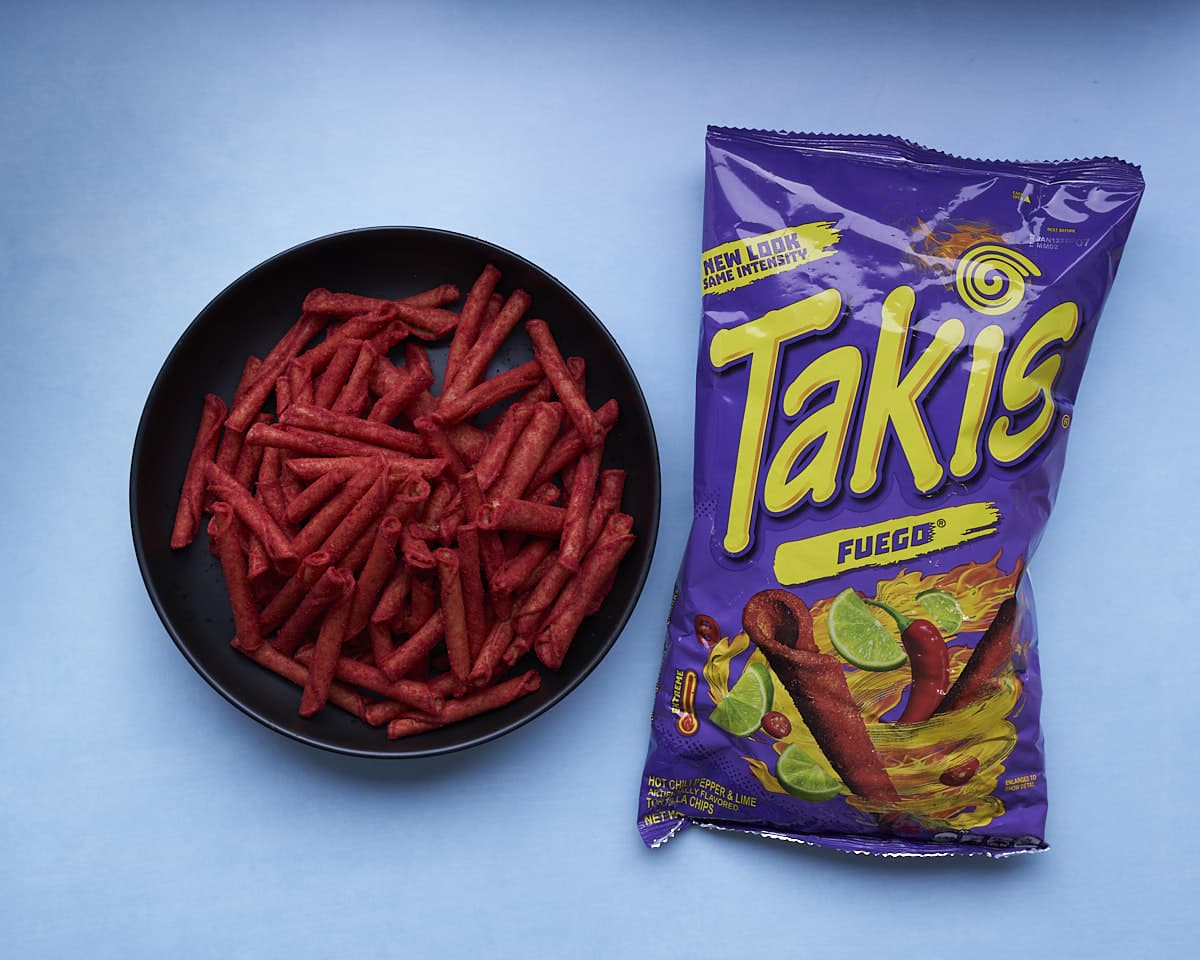 Takis Fuego 3.2oz spicy rolled Mexican chips