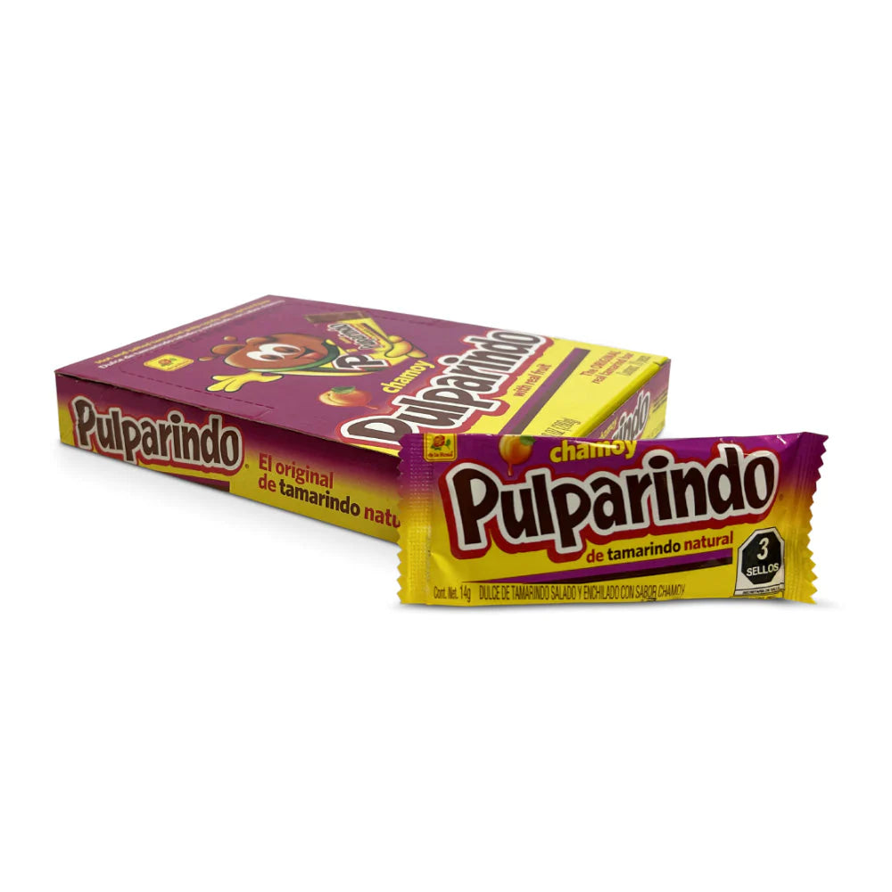 De La Rosa Pulparindo Chamoy 20ct Mexican Candy