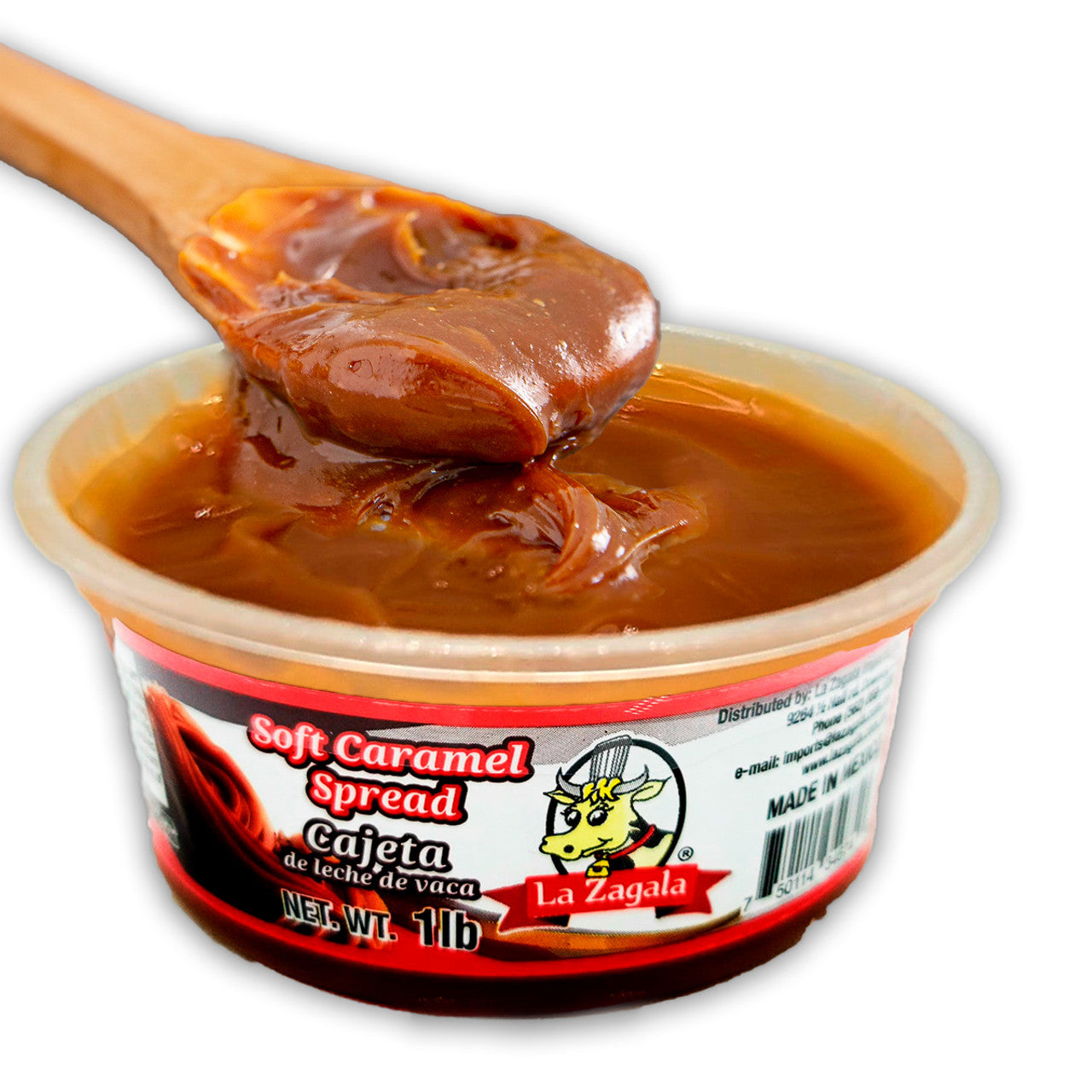 La Zagala Cajeta 1lb jar – traditional Mexican caramel spread