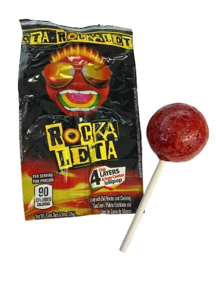 Sonrics Rockaleta Bag 20ct Mexican Candy