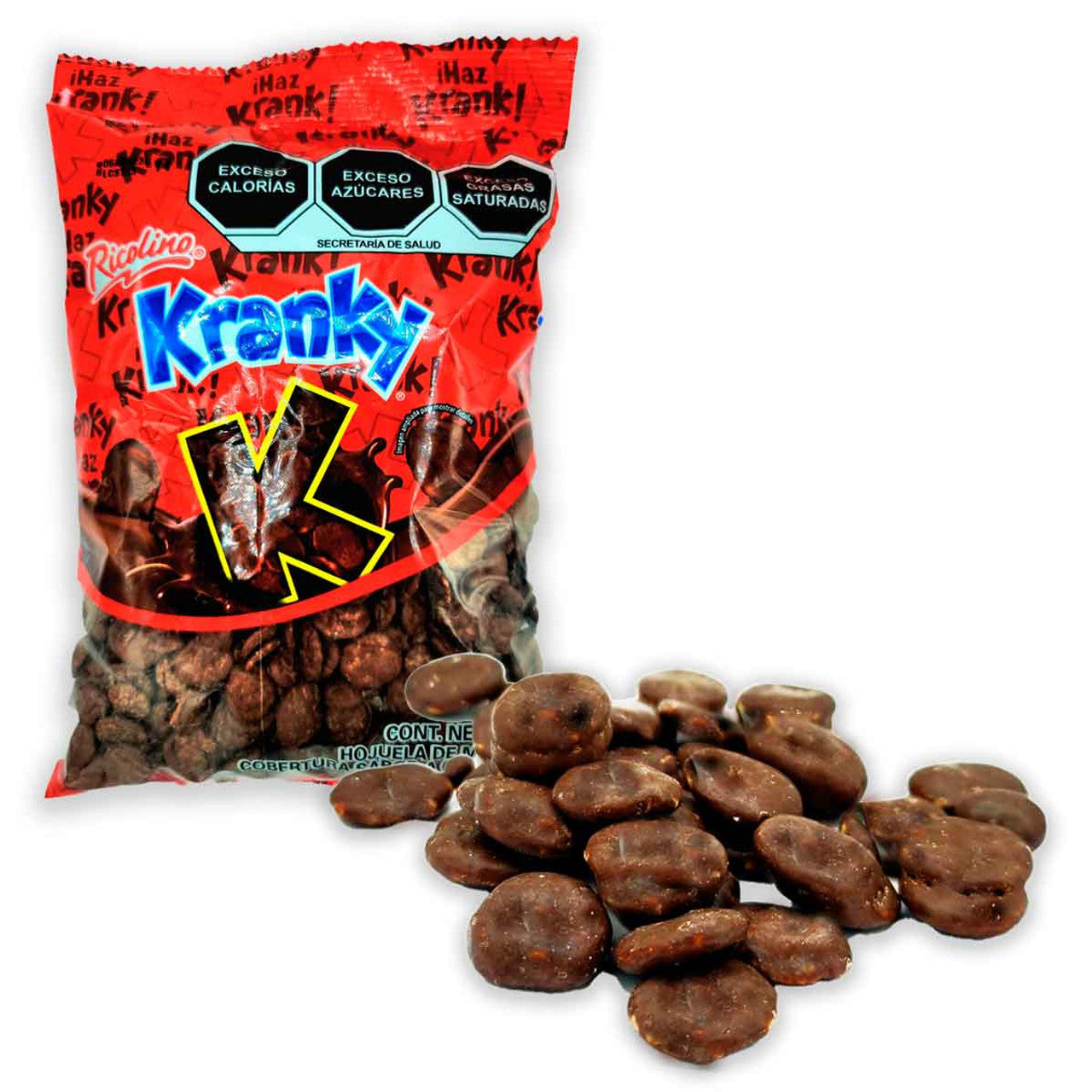 Ricolino Kranky 10ct Chocolate Mexican Candy POS - Dulceria Mexicana "El Toto"