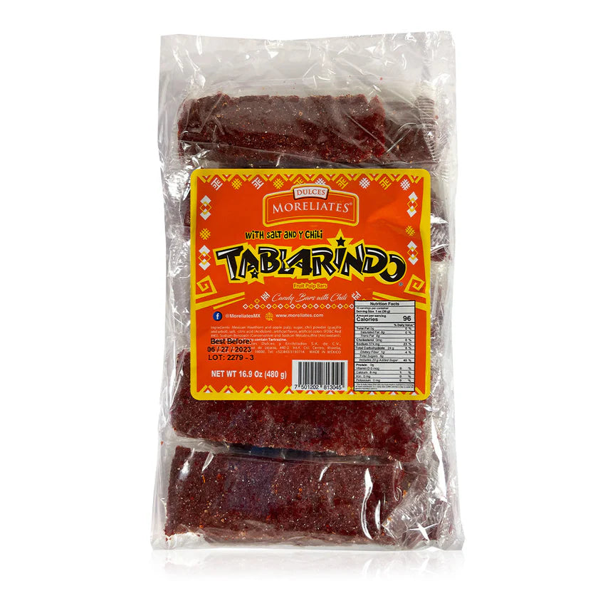 Moreliates Tablarindo 24ct – tamarind Mexican candy pieces