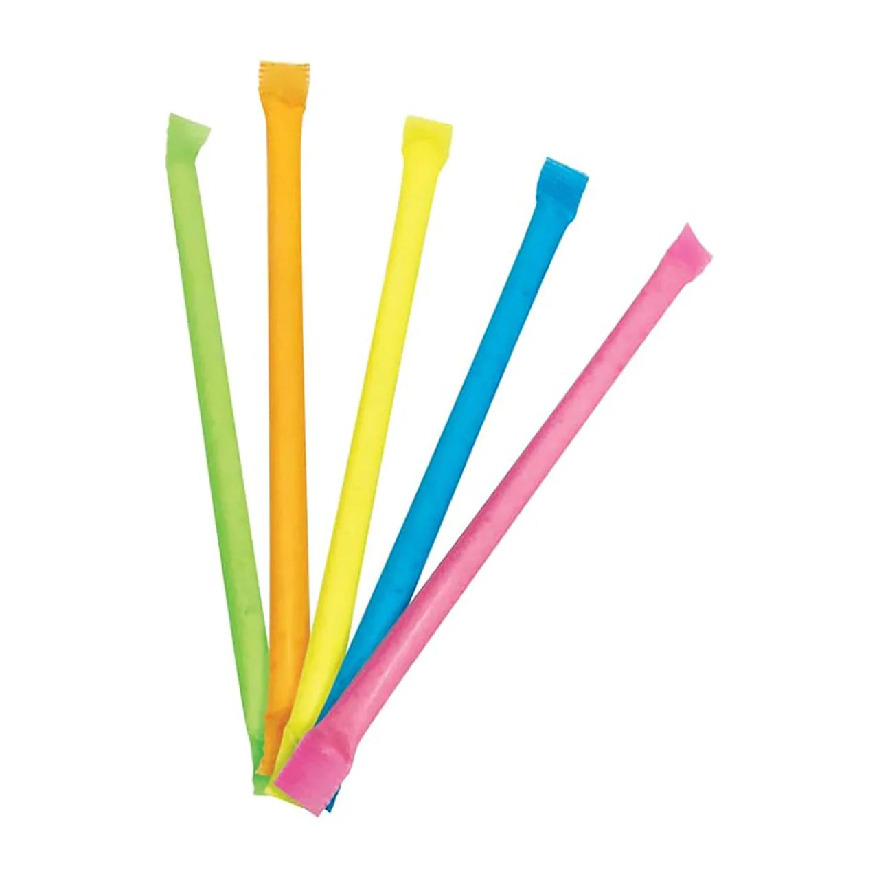 Las Delicias Popotix Mini 100ct – tangy powder candy straws Mexican candy