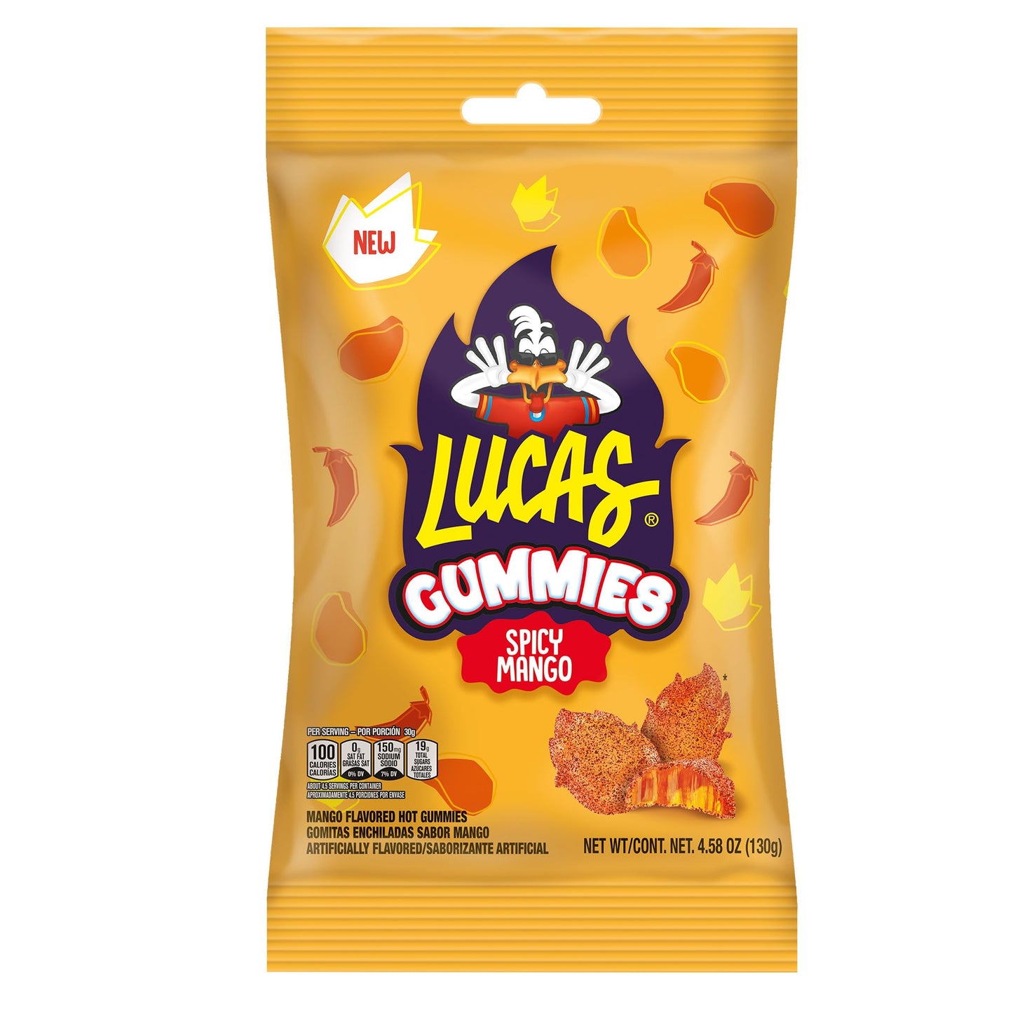 Lucas Gummies Spicy Mango – spicy mango Mexican gummy candy