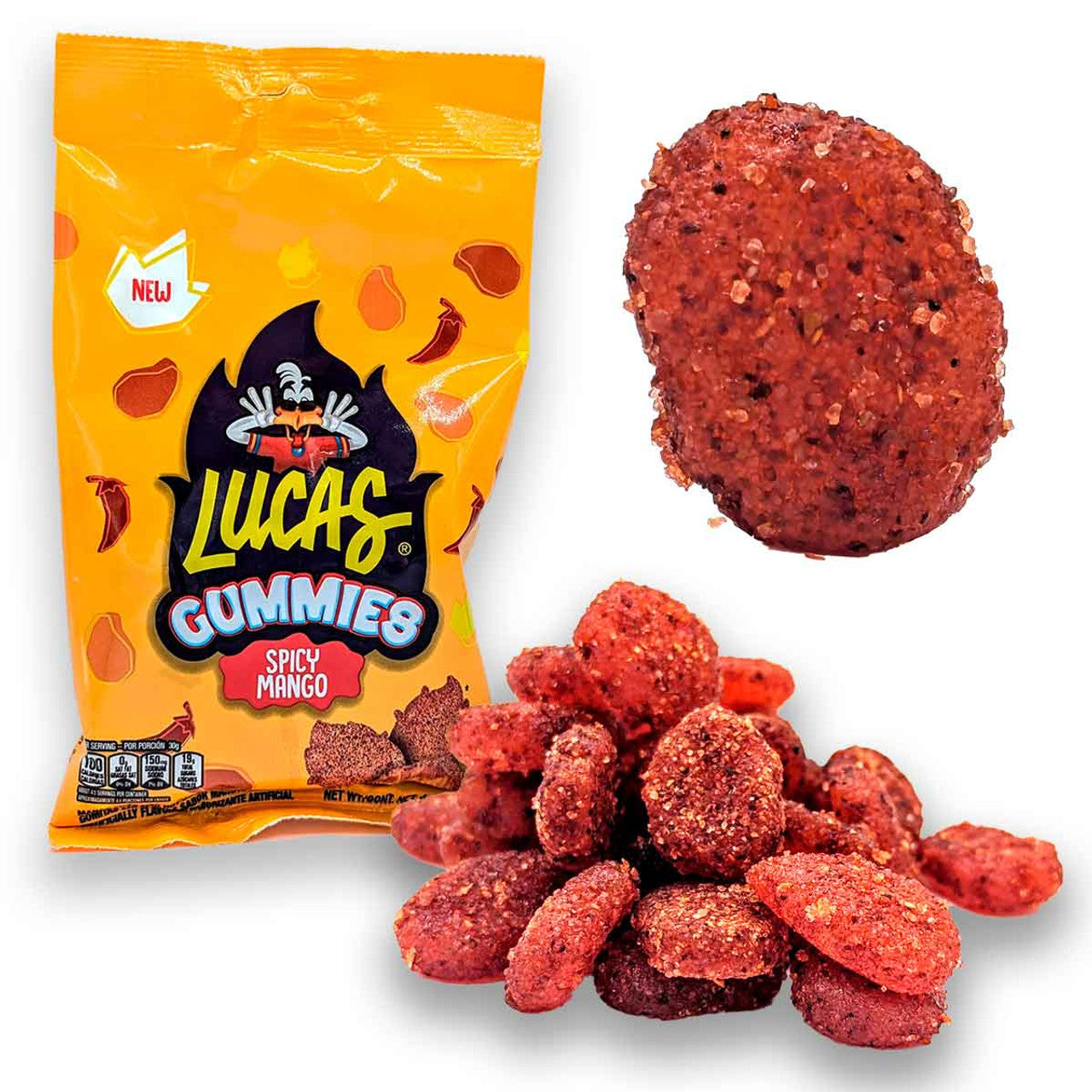 Lucas Gummies Spicy Mango – spicy mango Mexican gummy candy