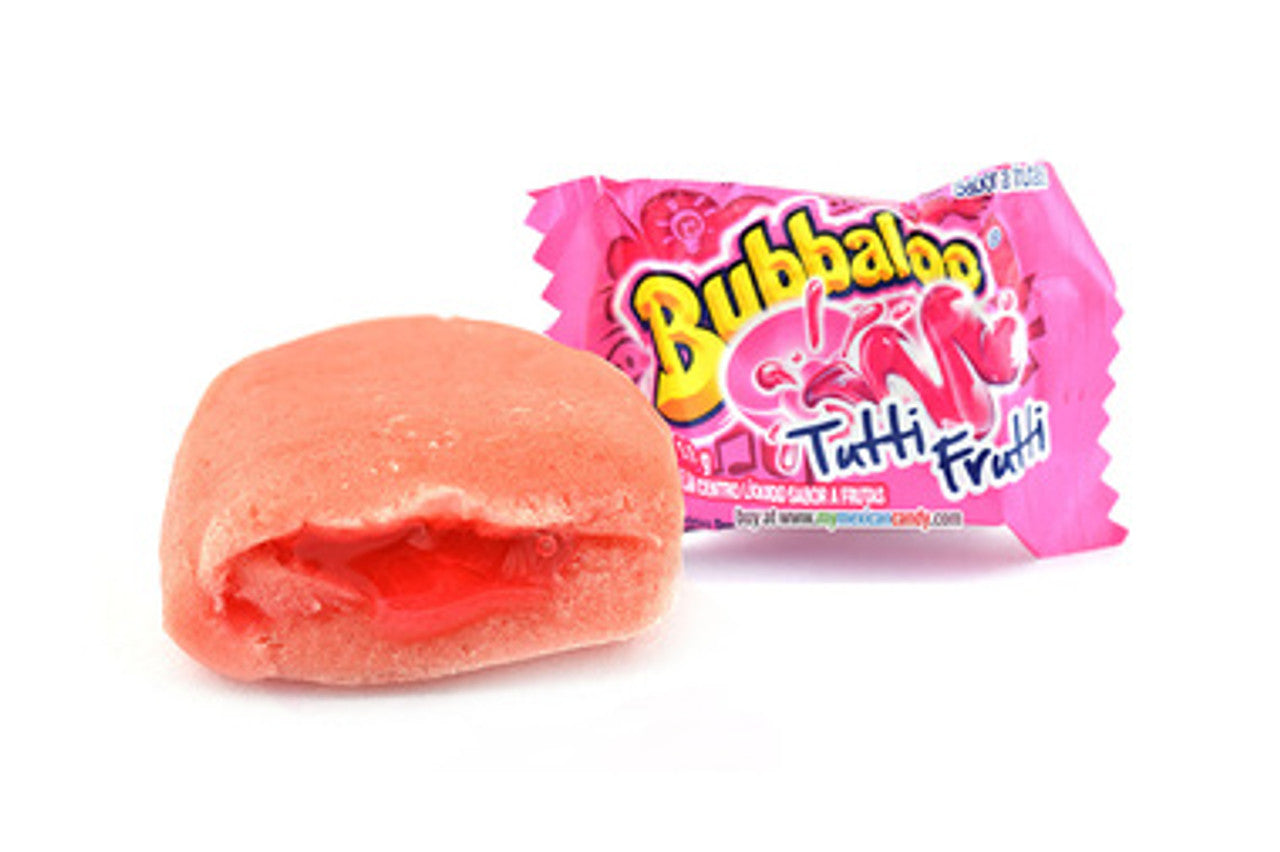 Bubbaloo Chicle Tutti Frutti / Mexican Bubble Gum 47ct Box