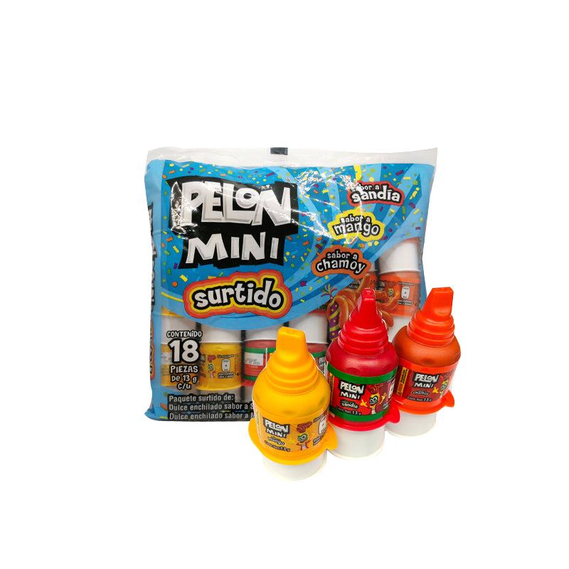 Lorena Pelon Mini Mix 18ct Mexican Candy