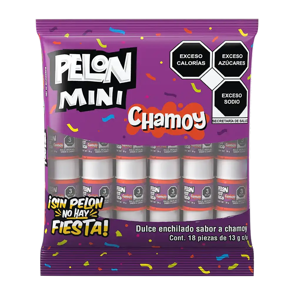 Pelon Mini Chamoy 12ct – tangy and sweet Mexican chamoy candy