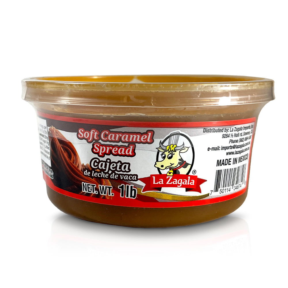 La Zagala Cajeta 1lb jar – traditional Mexican caramel spread