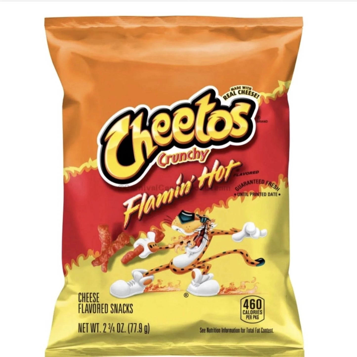 Cheetos Flamin Hot 77g spicy crunchy chips