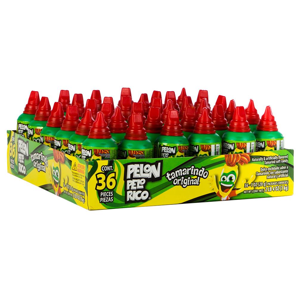 Lorena Pelon Pelo Rico 36ct Tamarind Mexican Candy