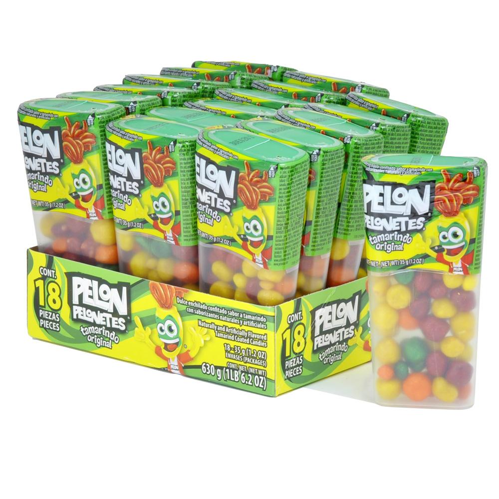 Lorena Pelonetes: 1.23oz - 630g 18ct Tamarind Dots Mexican Candy POS - Dulceria Mexicana "El Toto"
