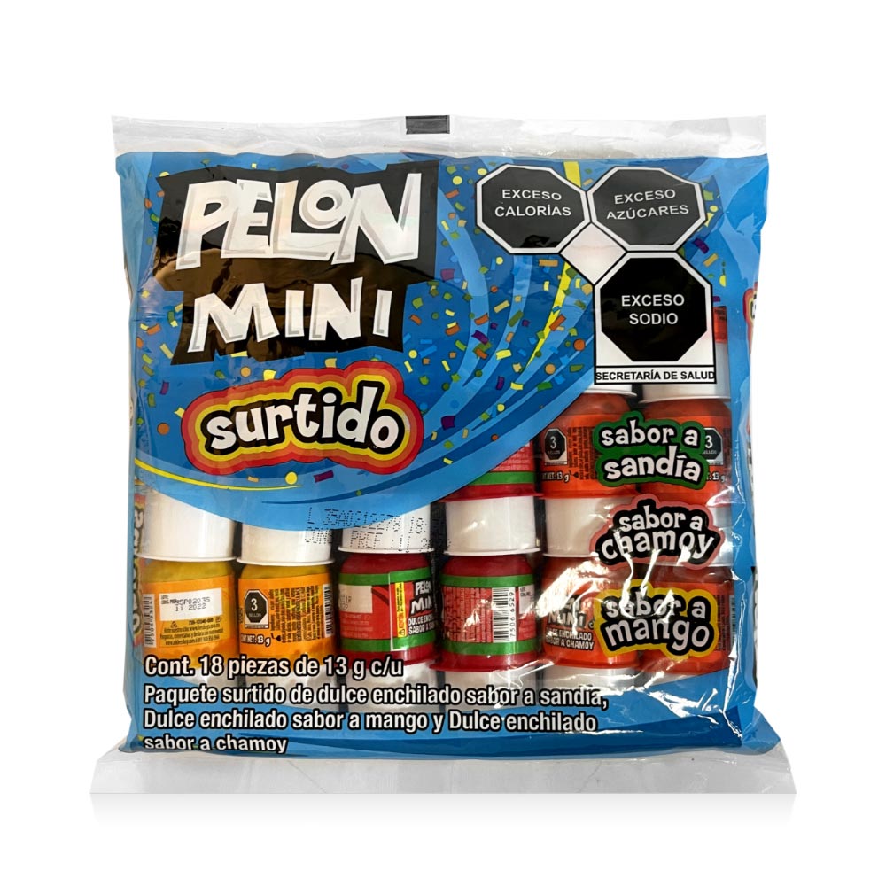 Lorena Pelon Mini Mix 18ct Mexican Candy