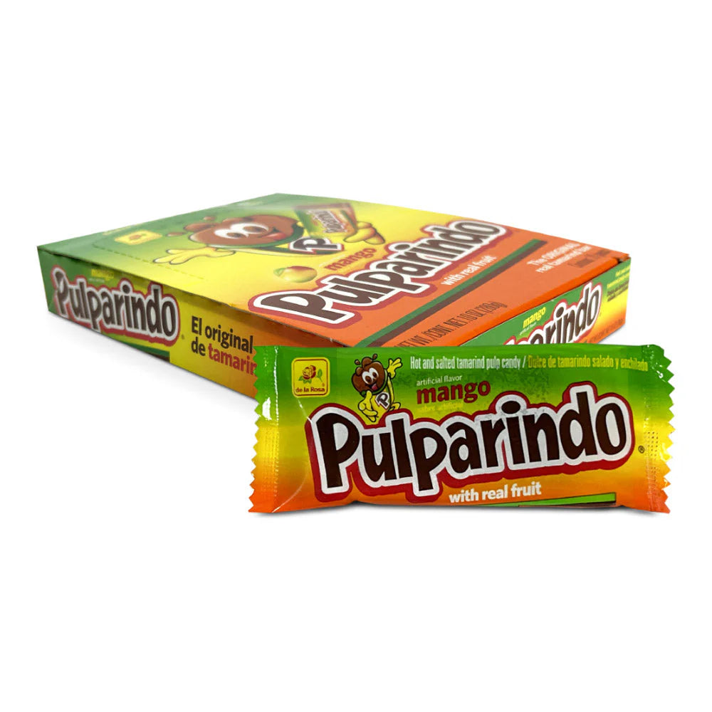 Pulparindo Mango Tamarind 280g 20Ct – sweet and tangy Mexican candy