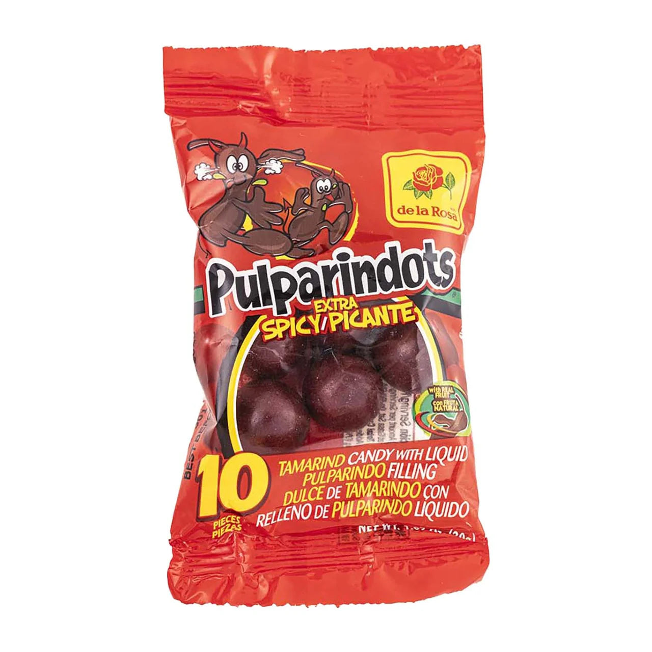 pulparindots extra spicy tamarind candy 12ct authentic Mexican candy