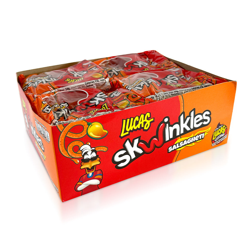 Lucas Salsaghetti Mango 12ct Mexican Candy