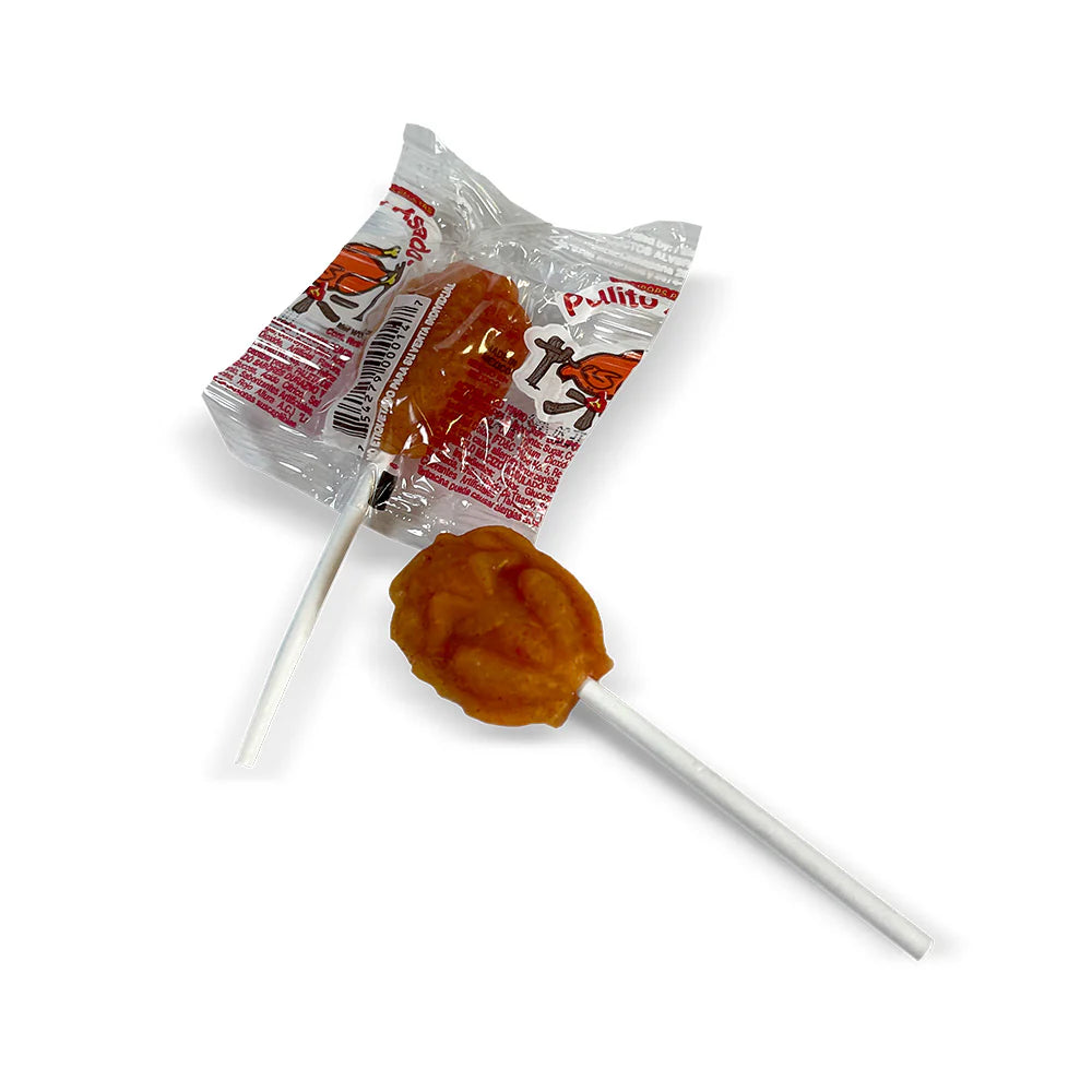 ALVBRO Paleta Pollo Asado Lollipop 40ct Mexican Candy