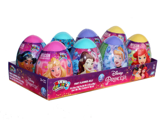 Bondy Mega Egg Princesas 6Ct Easter Eggs