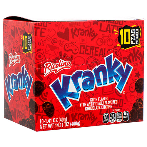 Ricolino Kranky 10ct Chocolate Mexican Candy