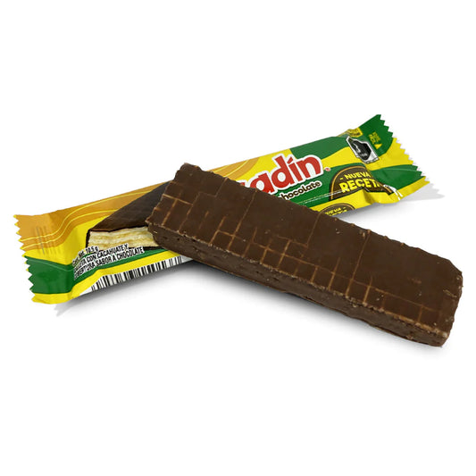 Bocadin 50ct Wafer Covered Chocolate Mexican Candy