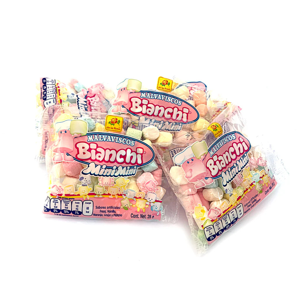 Mini Mini Bombon Bag 30 ct Marshmallow Mexican Candy