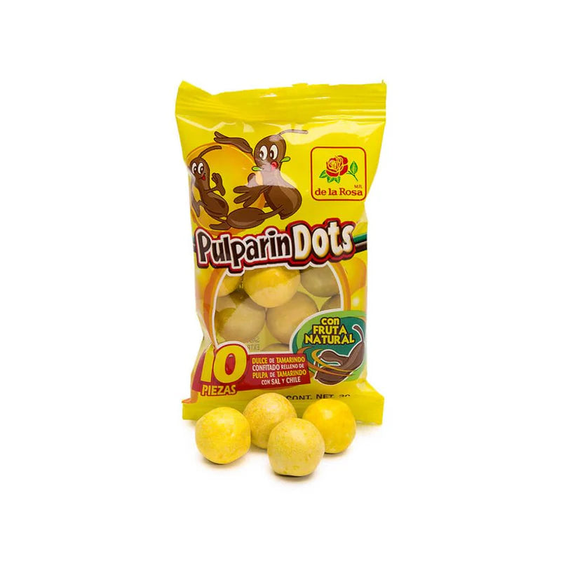 Pulparindots Original  12ct Tamarind Mexican Candy Dots