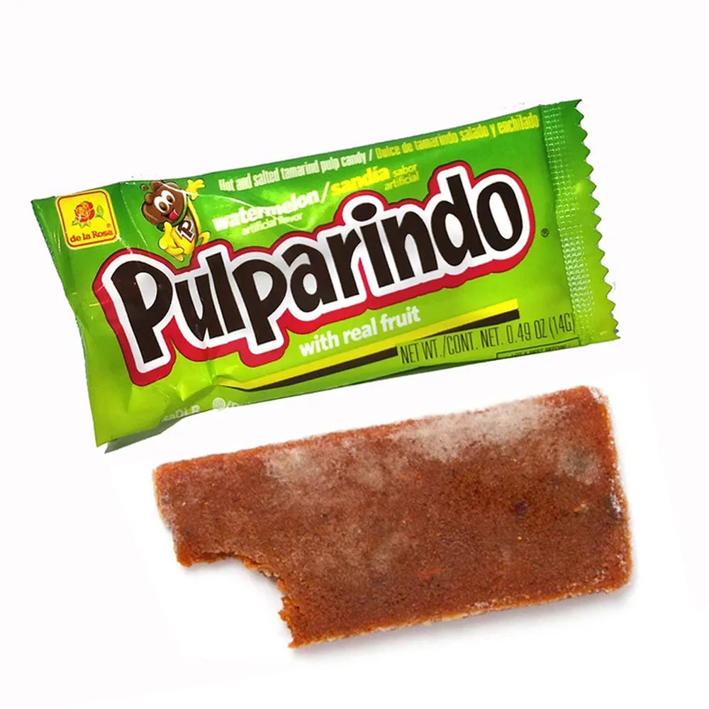 Pulparindo Sandia 10oz 20Ct Watermelon/Tamarind  Mexican Candy