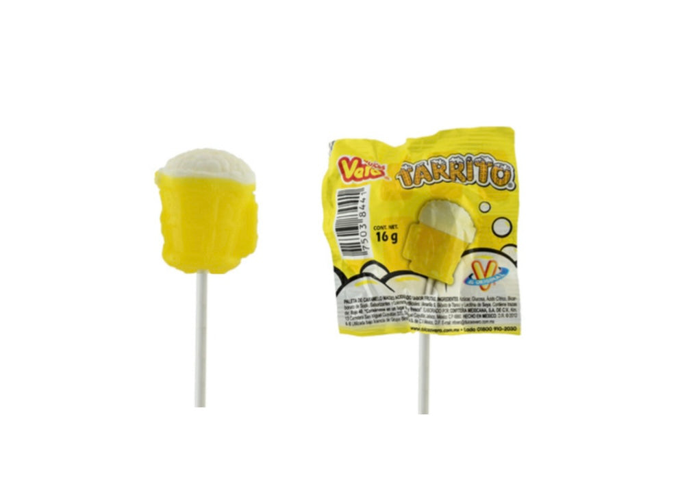 Vero Paleta Tarrito 40ct Lollipop Mexican Candy