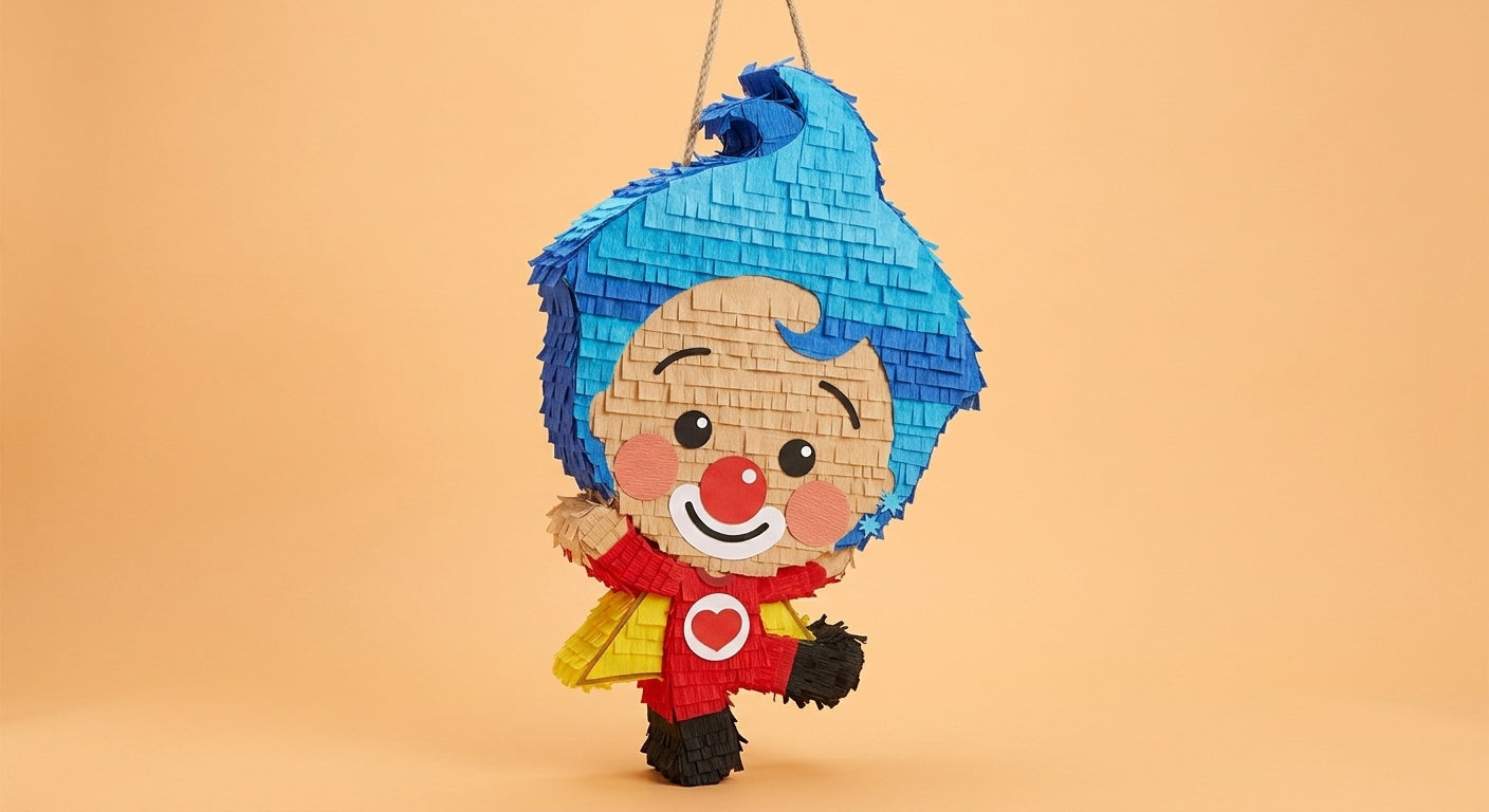 Plim Plim Piñata – 20 Inch Handmade Birthday Party Piñata