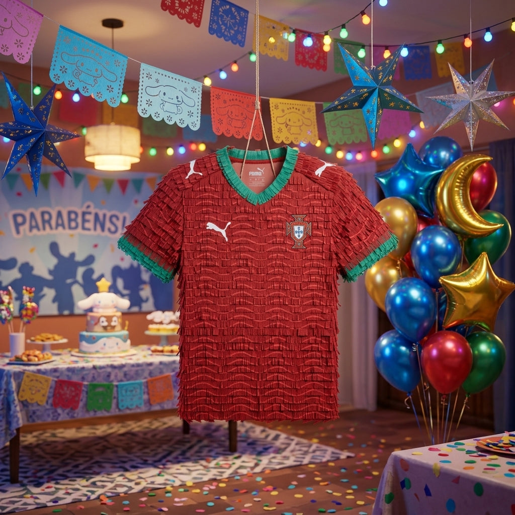 Cristiano Ronaldo Jersey Piñata – 20 Inch Handmade Party Piñata