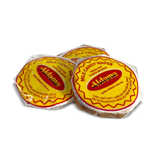 Aldama Mini Cajeta/Milk Candy Mexican Candy 7oz 20ct
