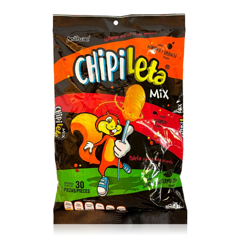 Anahuac Chipileta Mix Bag 30ct Mexican Candy