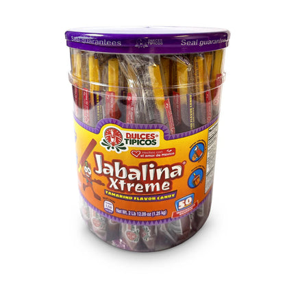 Típicos Jabalina Wrap Tamarind Sticks 50ct – Mexican tamarind candy

