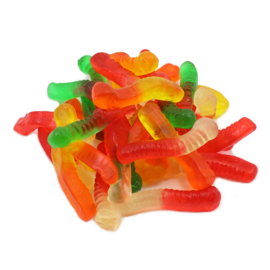 Jovy Gummy Worms 5lb fruity chewy Mexican candy bulk pack


