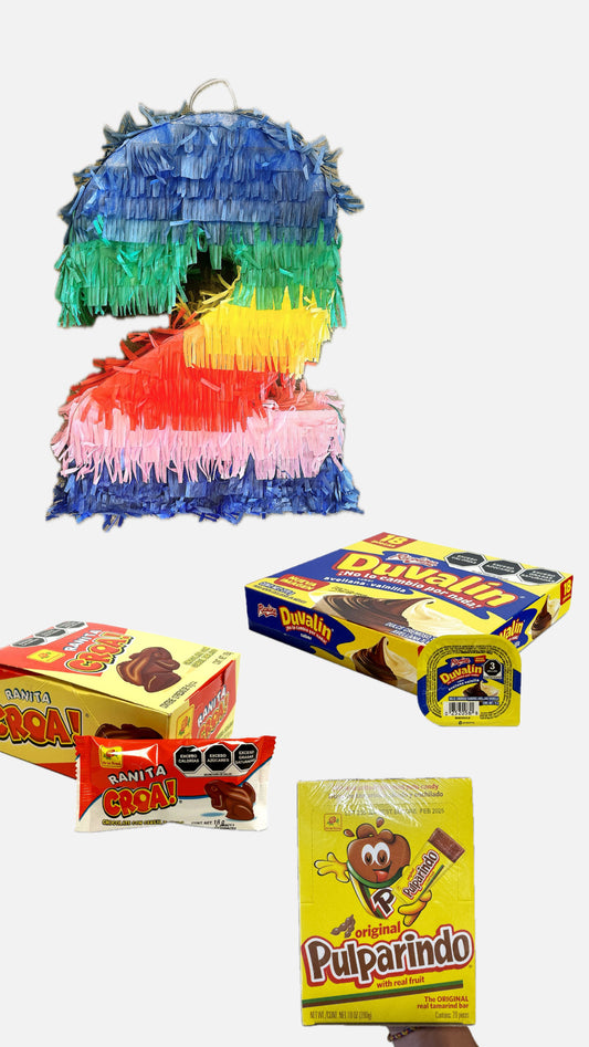 20” #2 Pinata & Mexican Candy Bundle Set