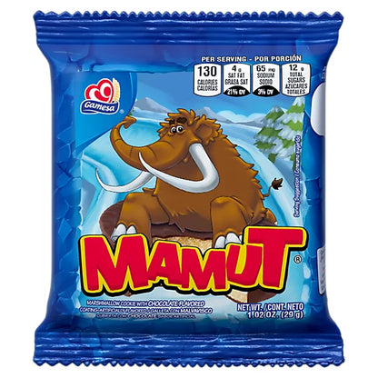 Gamesa Mamut 8Ct Mexican Candy Chocolate