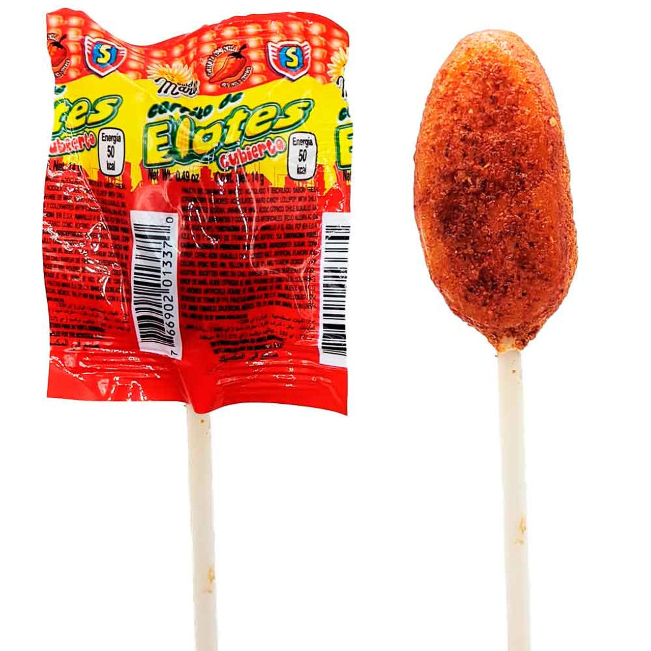 Mara Paleta Elote Bag 40ct Corn Lollipop Mexican Candy