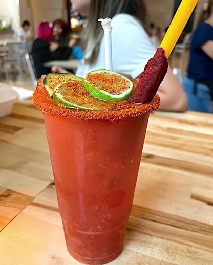 Michelada Cubanito Chamoy/Tamarind Candy Mexican Drink