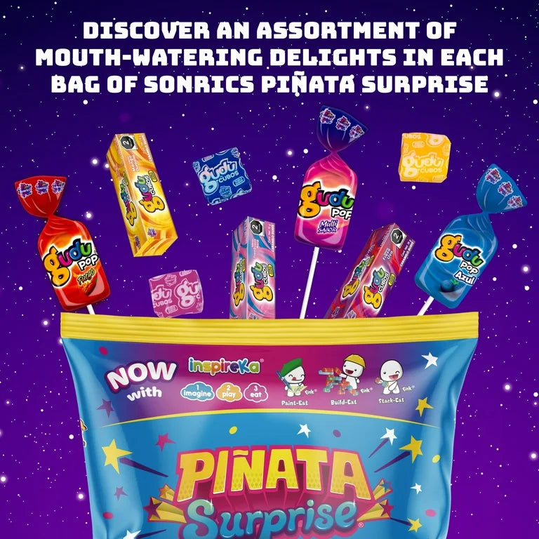 Sonrics Pinata Surprise 5lb Assorted Mexican Candy