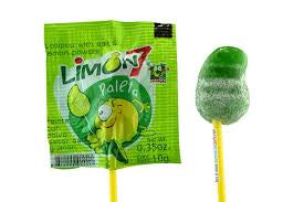 Anahuac Paleta Limon 7 Lollipop Lemon 30ct Mexican Candy