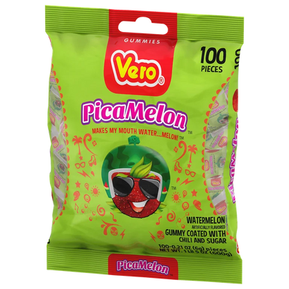 Picamelon Sandía Watermelon 100ct Mexican Candy