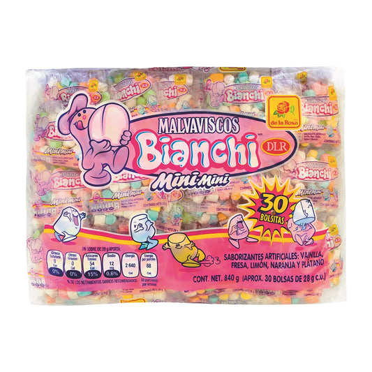 bianchi mini mini marshmallow mexican candy 30ct

