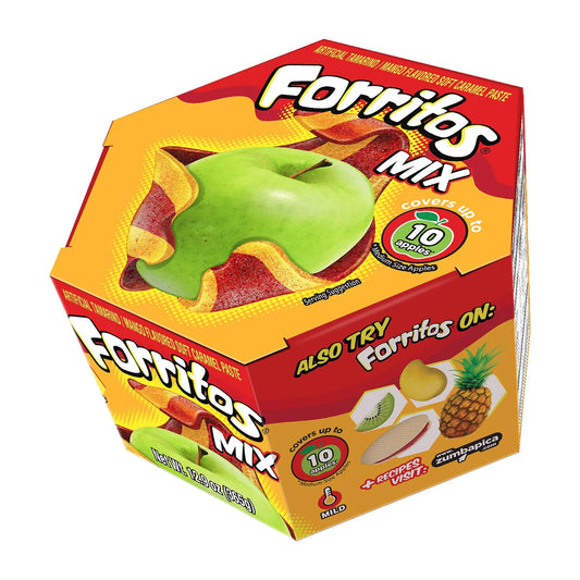 zumba pica forritos mix 5ct apple wrap spicy Mexican candy
