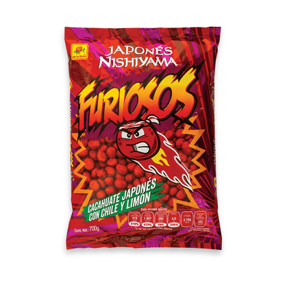 DLR Nishiyama Japones Furioso 700gr / Japanese Peanuts Mexican Candy