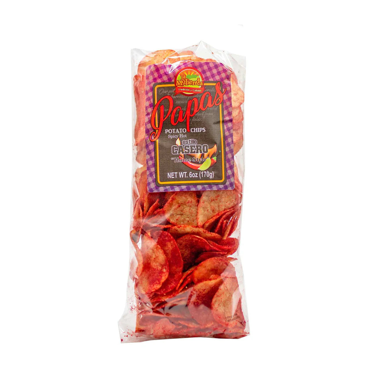 La Molienda Papas ChileSpicy Mexican Potato Chips