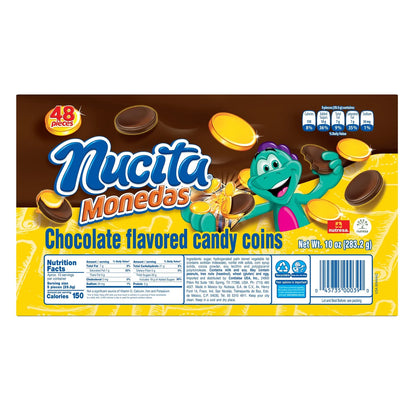 Nutresa Monedas Chocolate Coin 48ct Mexican Candy