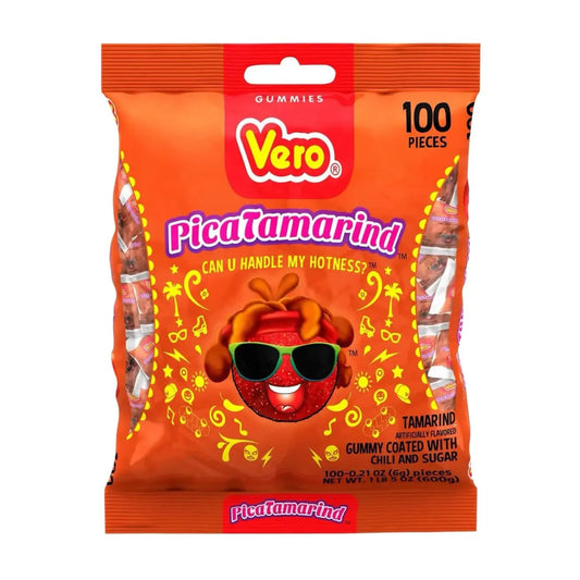 pica tamarindo gummies 100ct authentic Mexican tamarind candy
