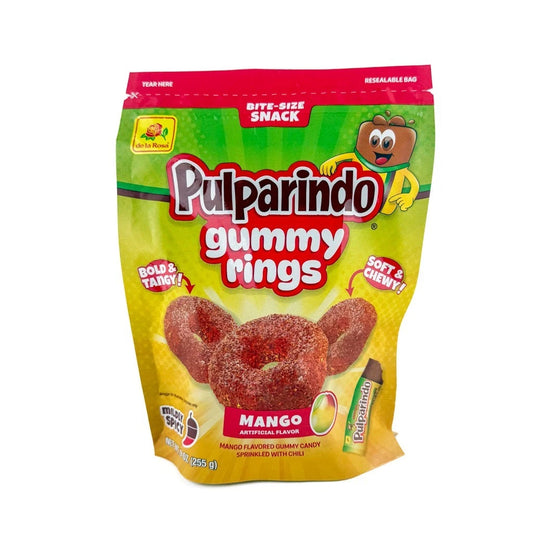 Pulparindo Mango Gummy Rings 255gr